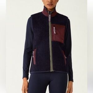 Tory Burch Sport Colorblock Vest: SZ M